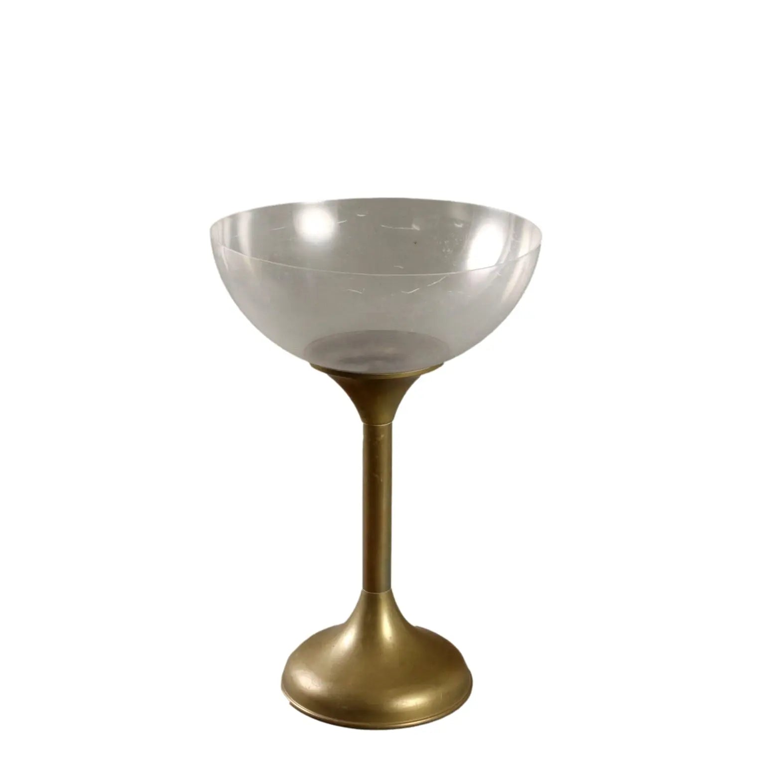 Vintage Champagne Bucket Brass Plexiglas Europe 1970s - Europe, 1970s | Modernism | 