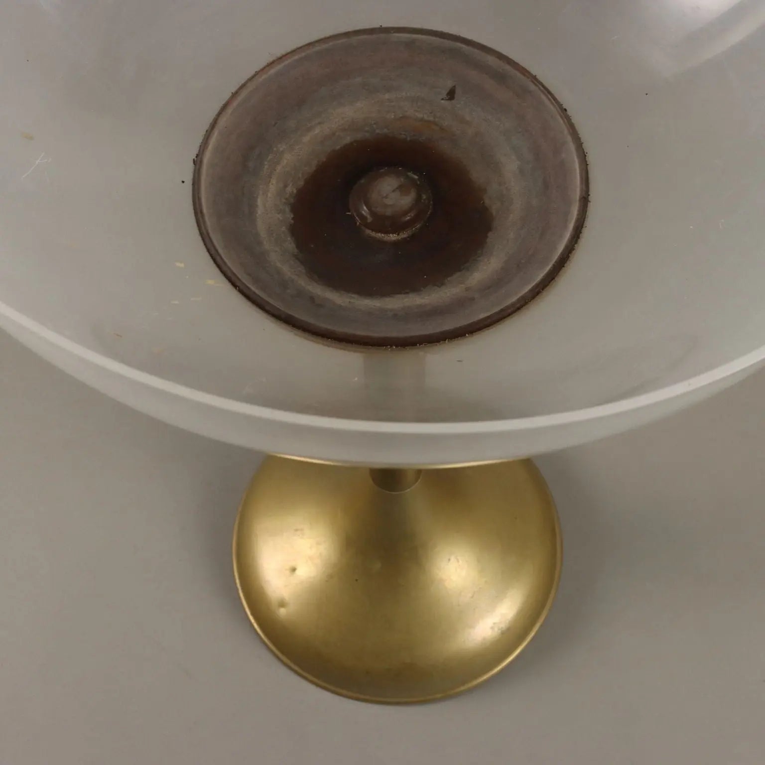 Vintage Champagne Bucket Brass Plexiglas Europe 1970s - Europe, 1970s | Modernism | 