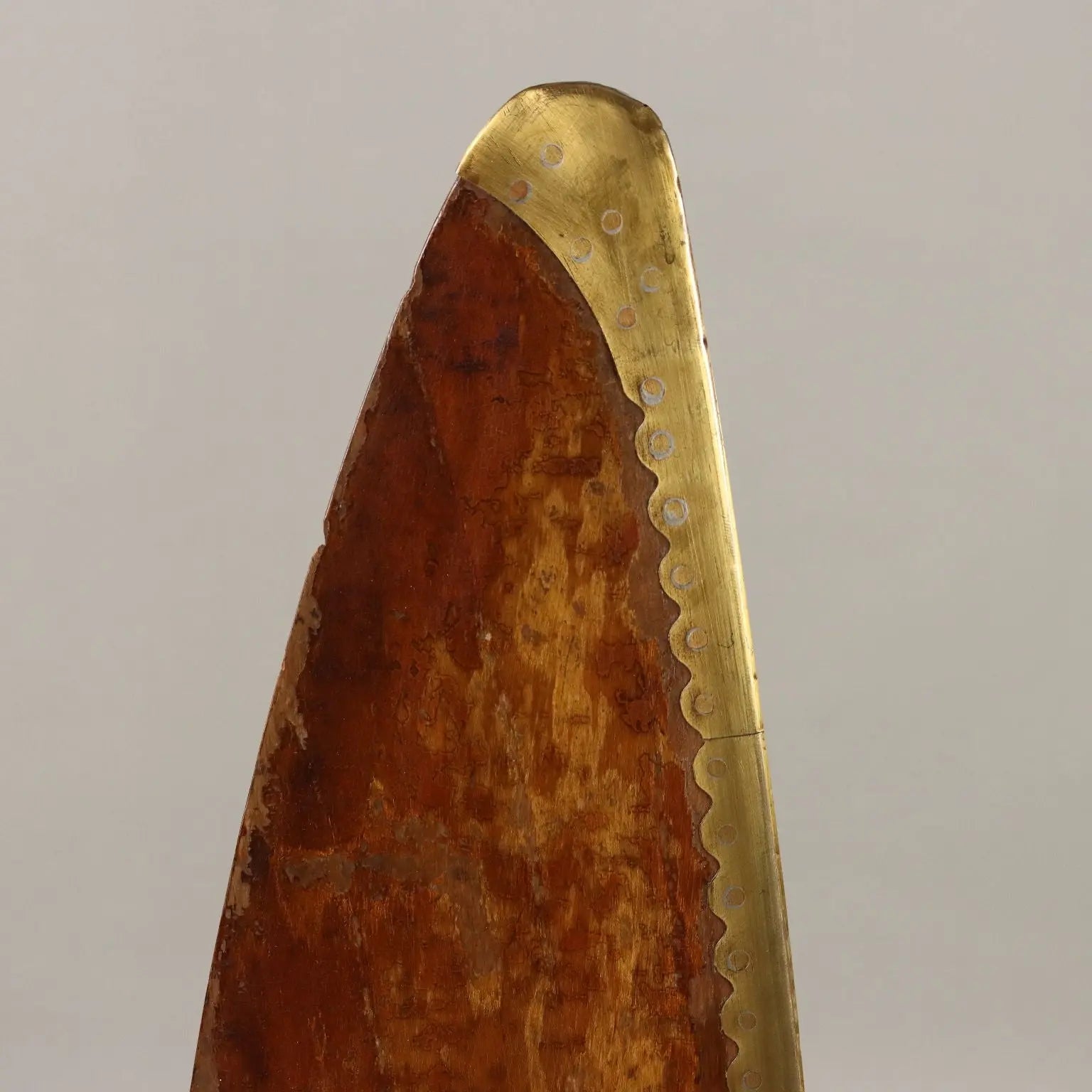 Antique Airplane Propeller Blade Wood Brass Serial No. XX Century - Europe, Early XX Century | Modernism | 