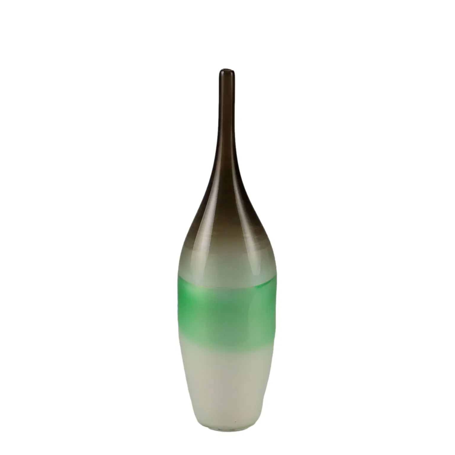 Vintage Vase Green Glass Northern Europe 1960s - Northern Europe, 1960s | Modernism | 