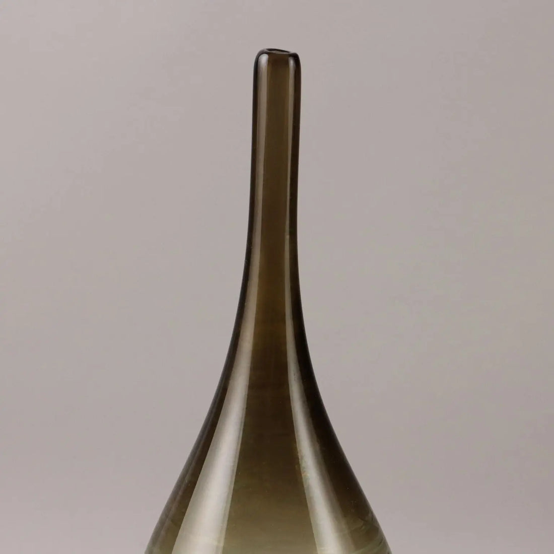 Vintage Vase Green Glass Northern Europe 1960s - Northern Europe, 1960s | Modernism | 