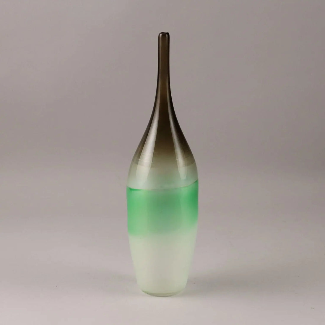 Vintage Vase Green Glass Northern Europe 1960s - Northern Europe, 1960s | Modernism | 