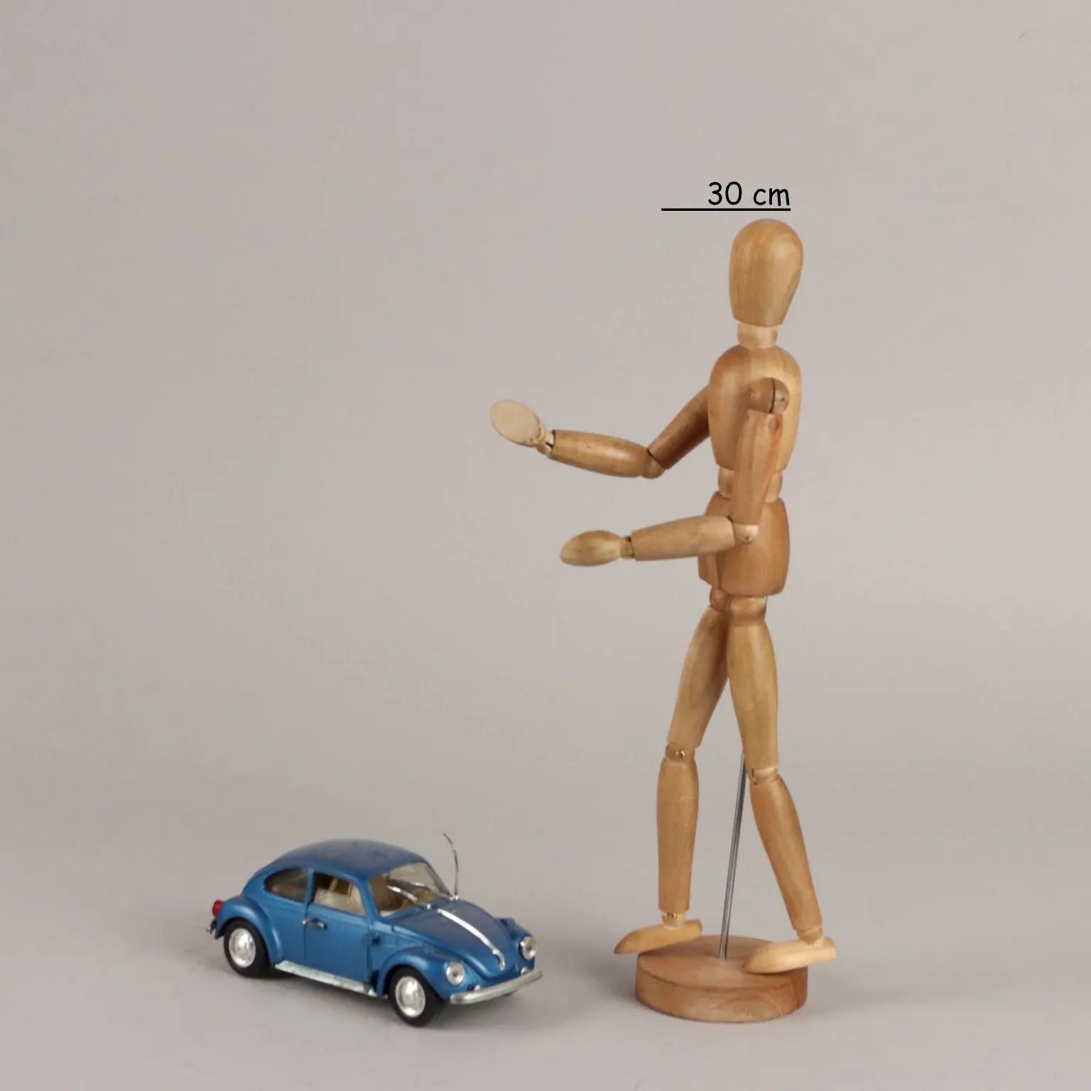 Volkswagen Beetle Polistil In Scale Model 1/25 Openable Parts 1970s - Italy, 1970s | Modernism | 