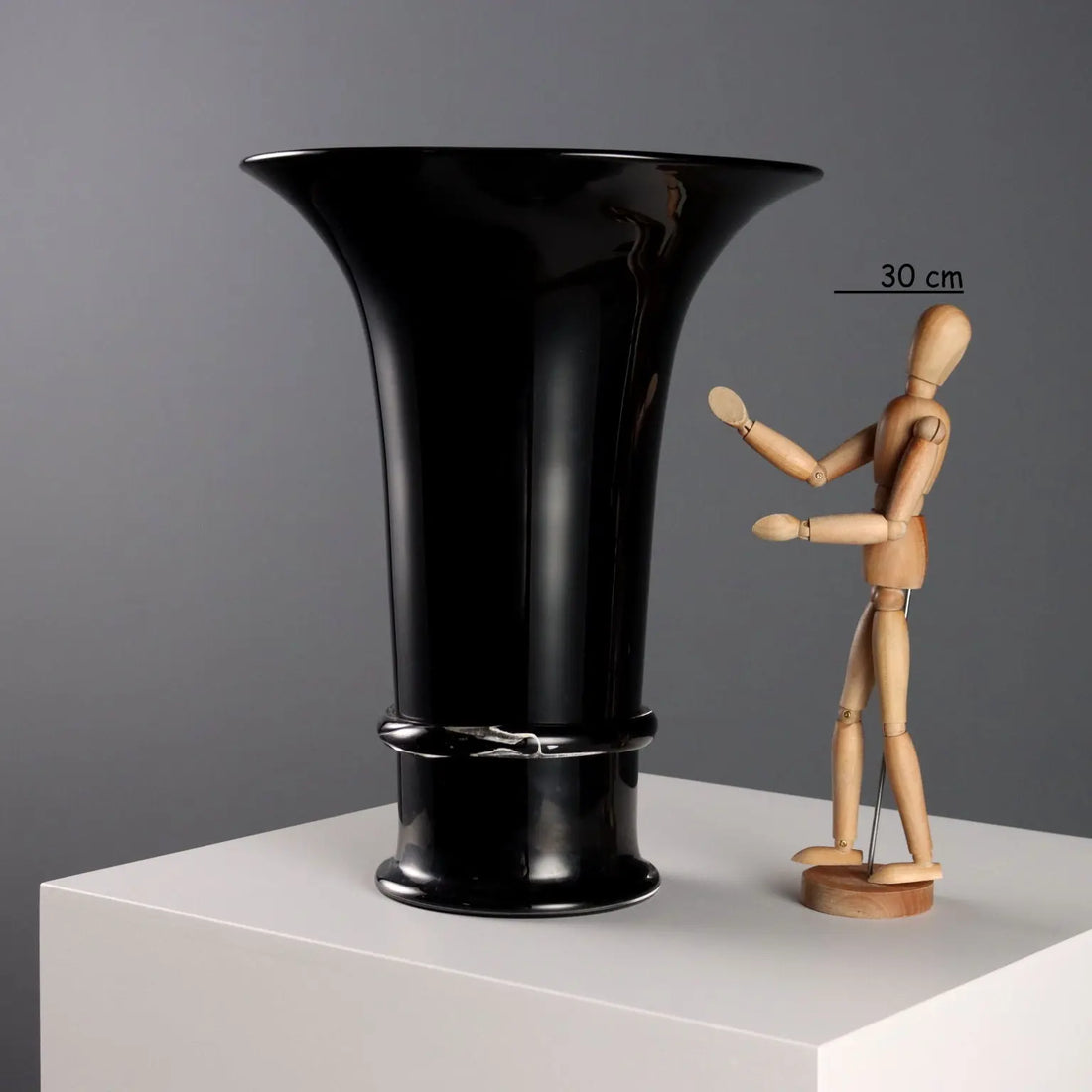 Vintage Vase Seguso Man. Vetri d'Arte Italy 1980s - Italy, 1980s | Modernism | 