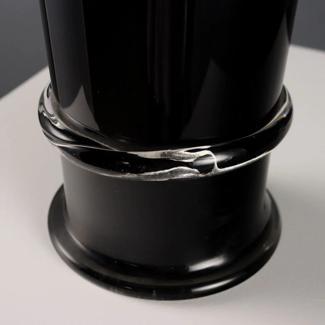Vintage Vase Seguso Man. Vetri d'Arte Italy 1980s - Italy, 1980s | Modernism | 