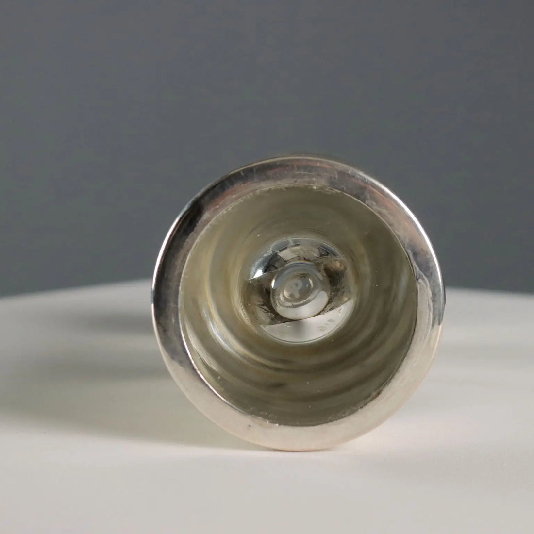 Vintage Vase Silver Glass James Rivière Italy 1970s - Italy, 1970s | Modernism | 