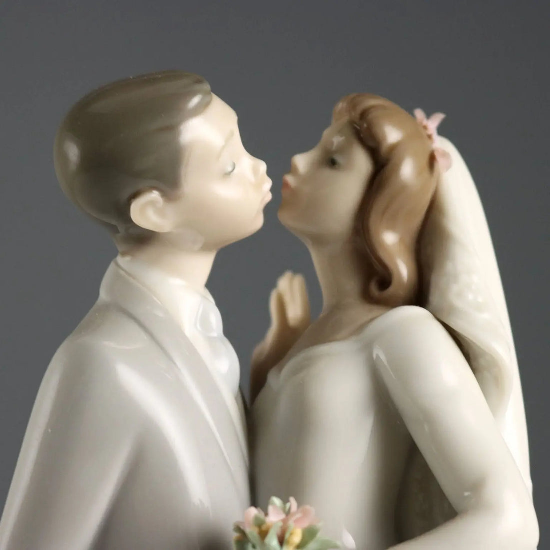 Vintage Porcelain Sculpture Married Couple Lladro Spain XX Century - Spain, XX Century | Modernism | 