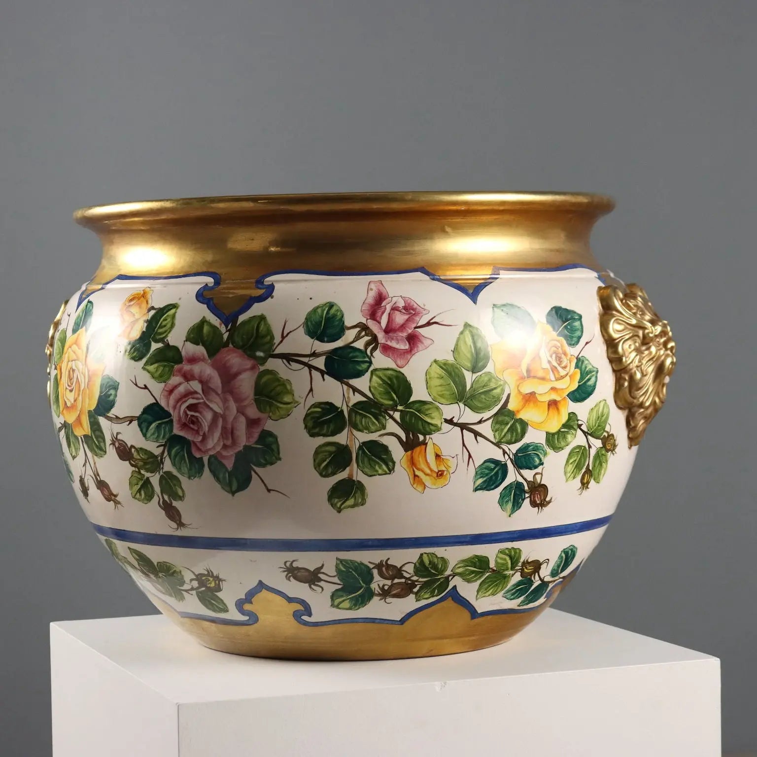 Vintage Vase Ceramic Manifattura Batignani Florence XX Century - Italy, XX Century | Modernism | 