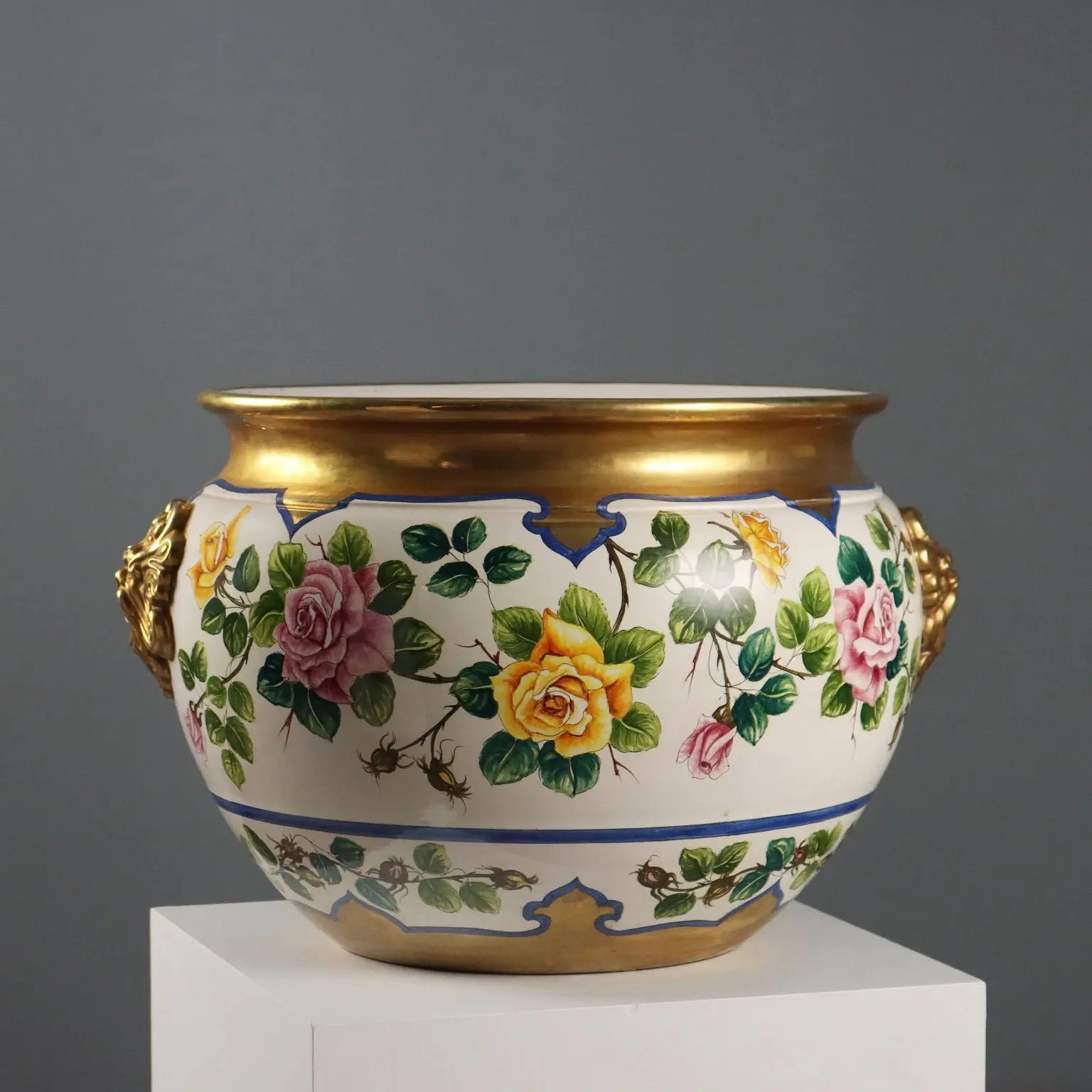 Vintage Vase Ceramic Manifattura Batignani Florence XX Century - Italy, XX Century | Modernism | 
