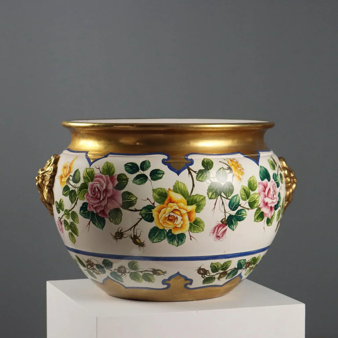 Vintage Vase Ceramic Manifattura Batignani Florence XX Century - Italy, XX Century | Modernism | 