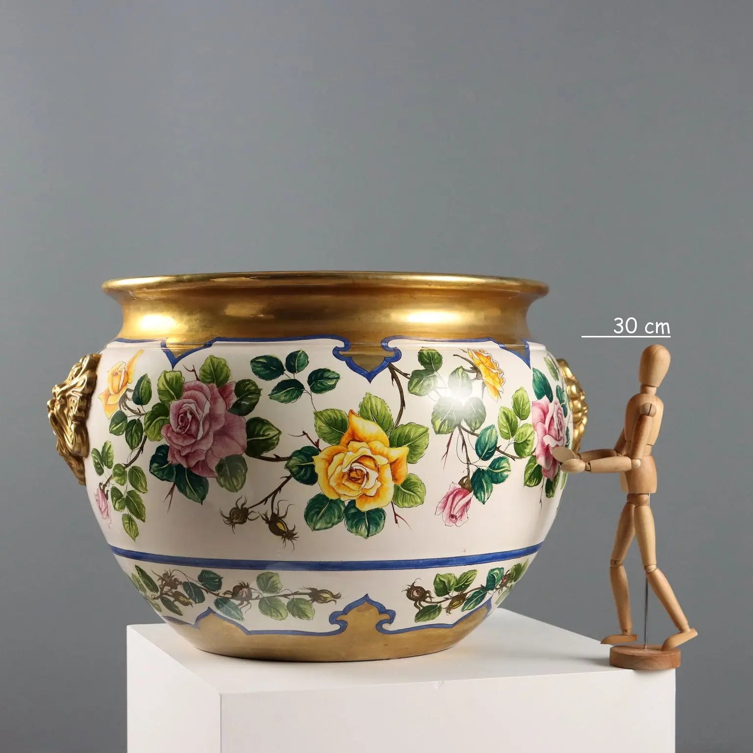 Vintage Vase Ceramic Manifattura Batignani Florence XX Century - Italy, XX Century | Modernism | 