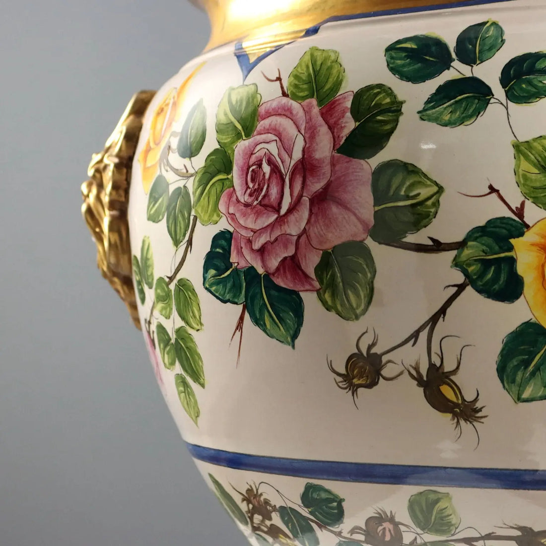 Vintage Vase Ceramic Manifattura Batignani Florence XX Century - Italy, XX Century | Modernism | 