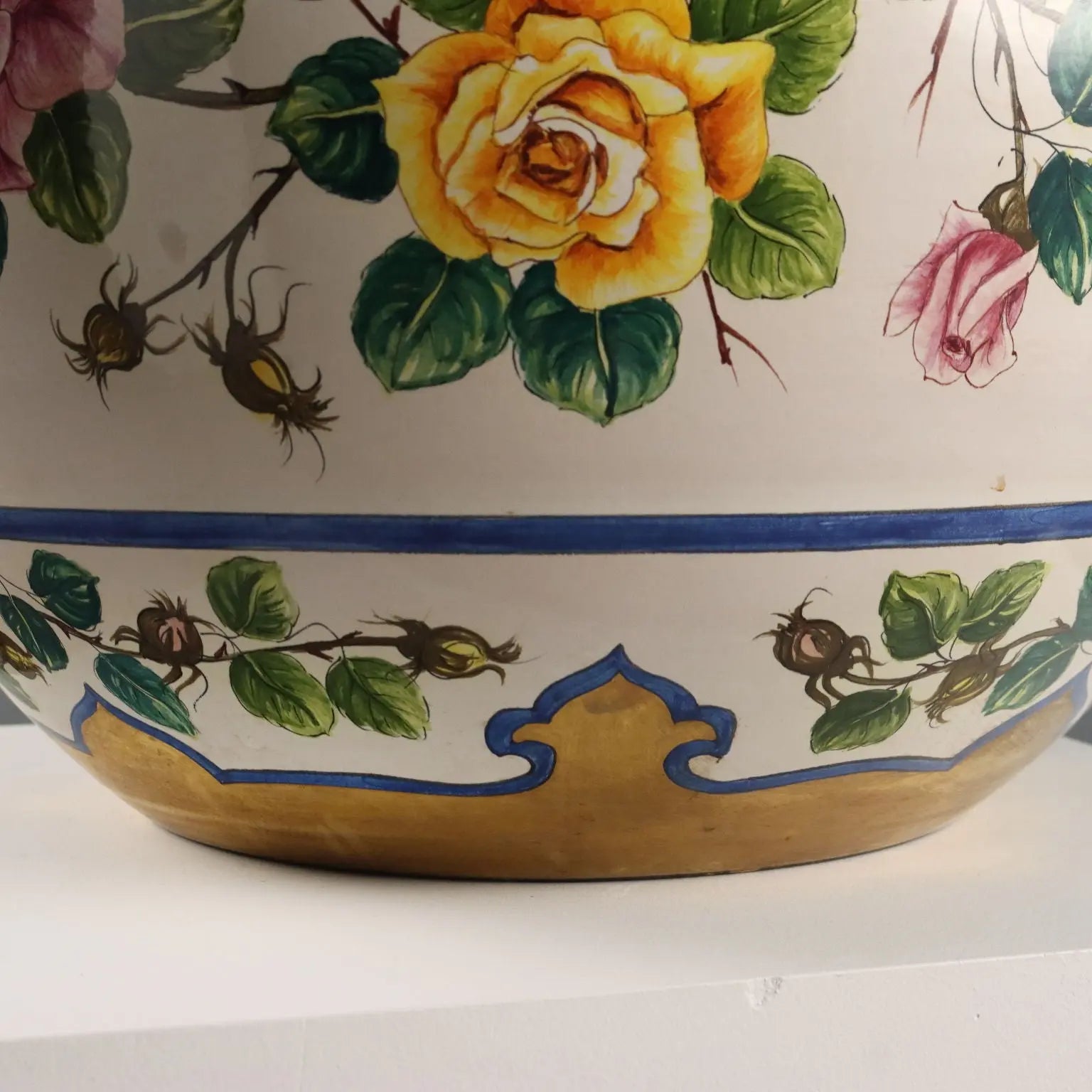 Vintage Vase Ceramic Manifattura Batignani Florence XX Century - Italy, XX Century | Modernism | 