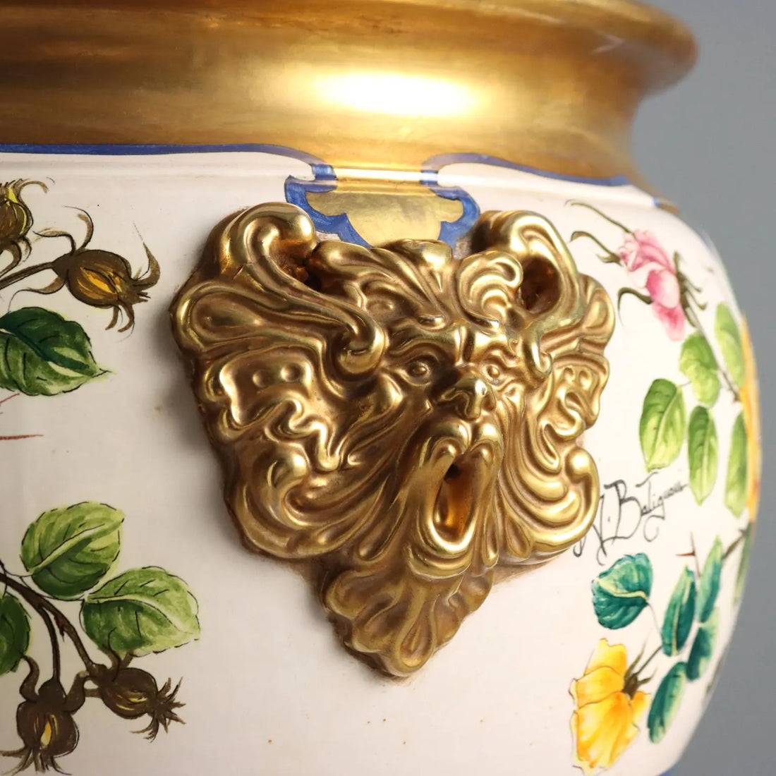 Vintage Vase Ceramic Manifattura Batignani Florence XX Century - Italy, XX Century | Modernism | 