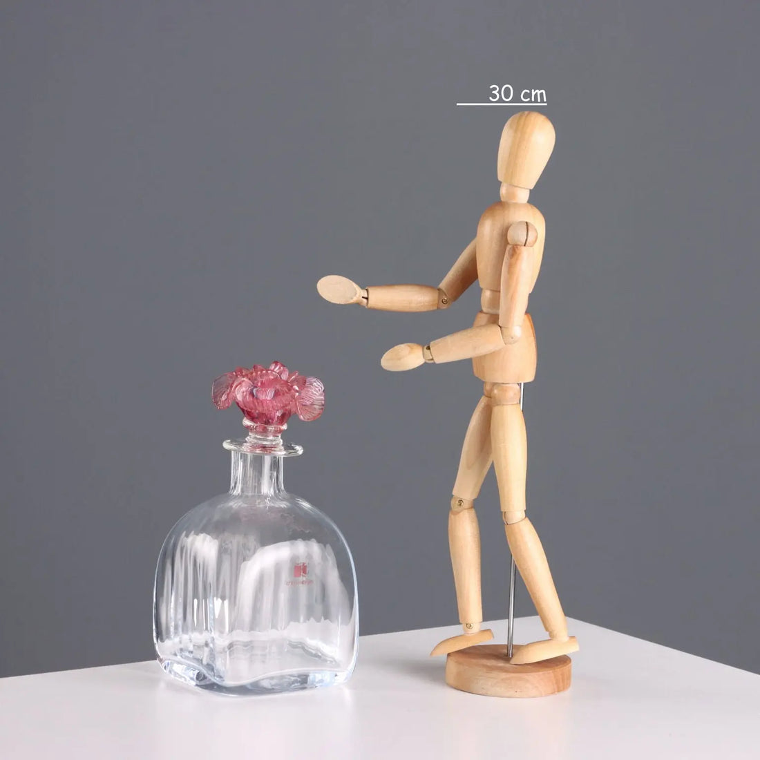 Vintage Bottle Carlo Moretti Murano Manufacture Italy 1980s - Italy, 1980s | Modernism | 
