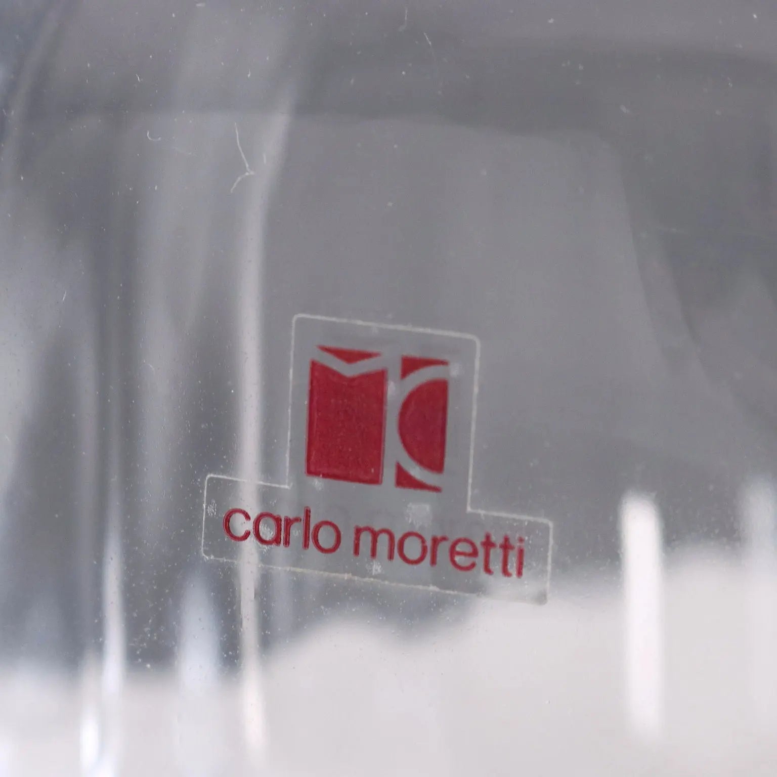 Vintage Bottle Carlo Moretti Murano Manufacture Italy 1980s - Italy, 1980s | Modernism | 