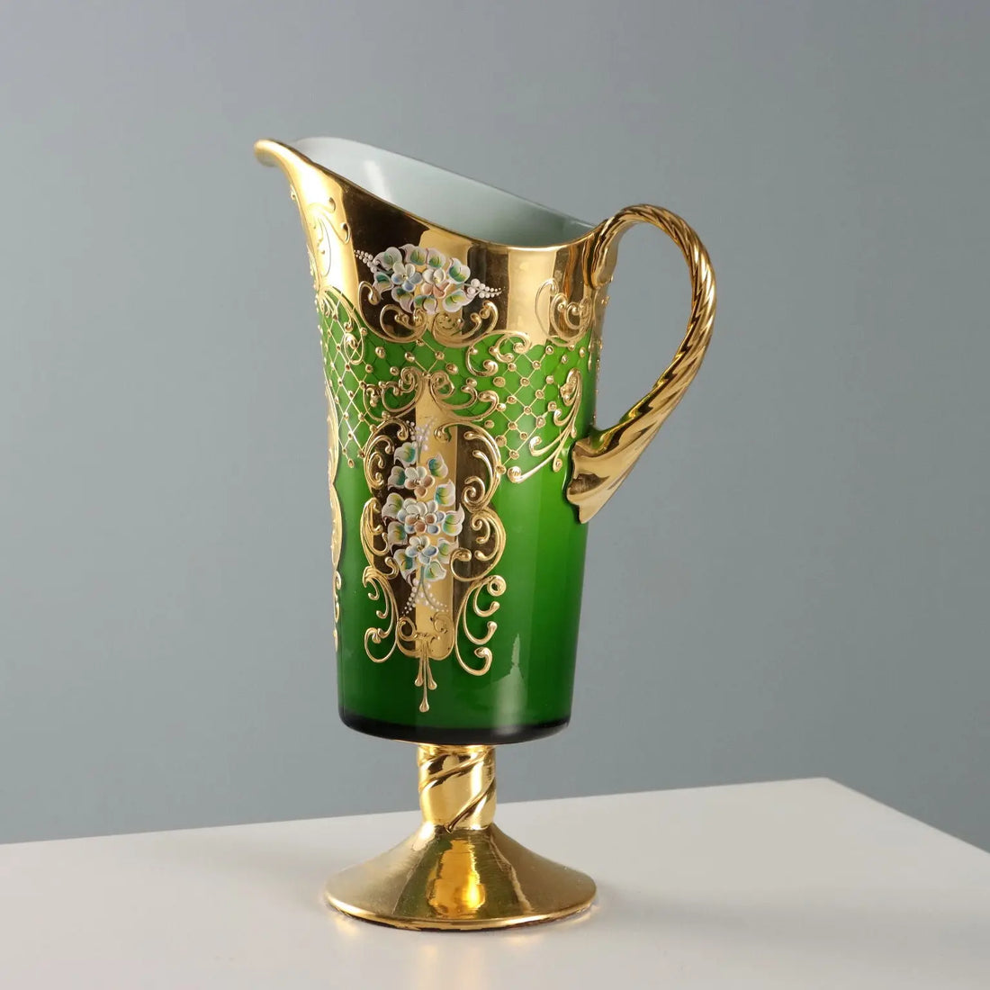 Vintage Jug with Glasses Czechoslovakia Second Half XX Century - Czechoslovakia, Second Half XX Century | Modernism | 