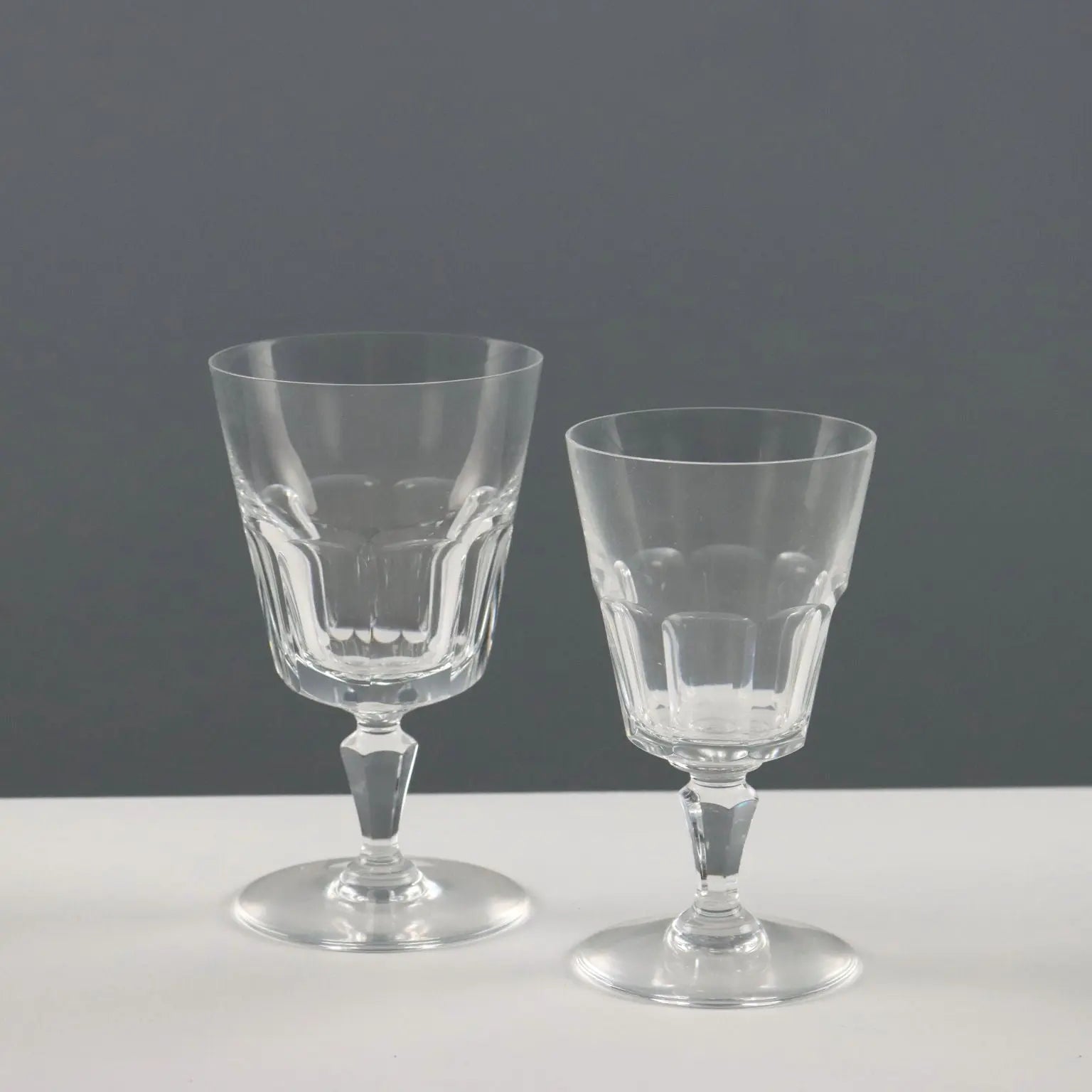 Vintage Glasses Set Baccarat Crystal France XX Century - France, Mid XX Century | Modernism | 
