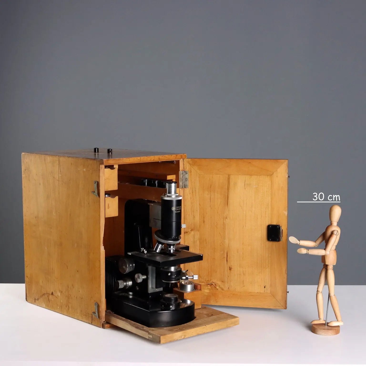 Professional Microscope Officine Galileo Vintage Italy 1950s - Italy, 1950s | Modernism | 