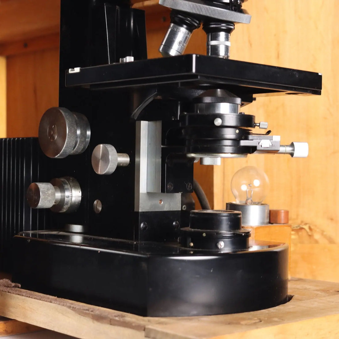 Professional Microscope Officine Galileo Vintage Italy 1950s - Italy, 1950s | Modernism | 