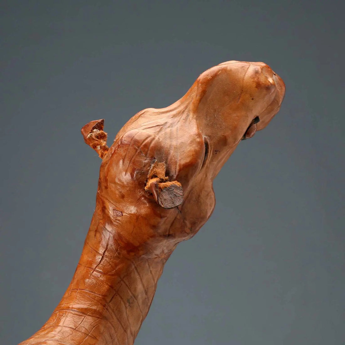 Vintage Leather Dromedary Figurine Italy 1970s - Italy, 1970s | Modernism | 