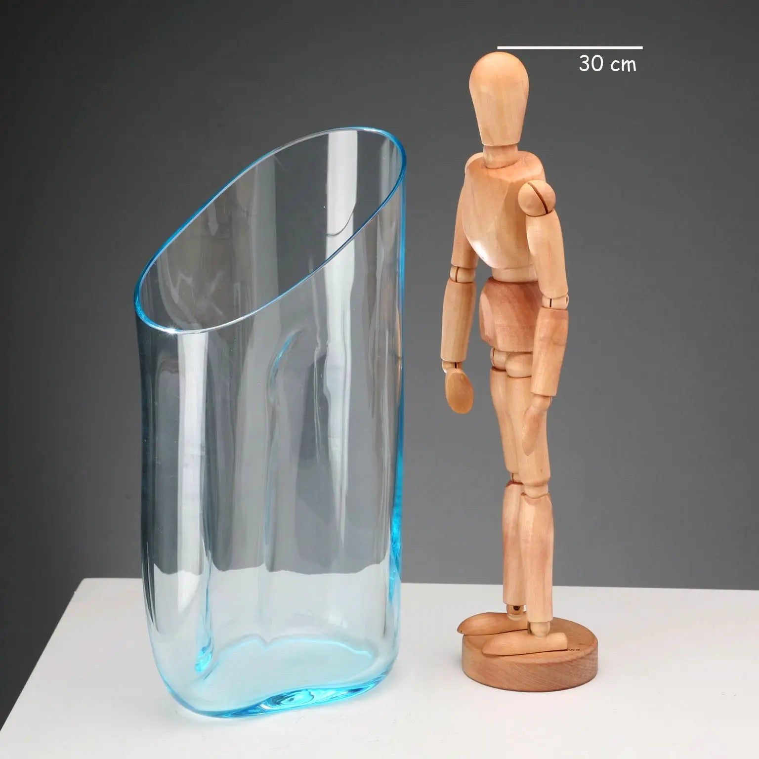 Vintage Vase Cenedese & Albarelli Glass Design Italy 1980s - Italy, 1980s | Modernism | 