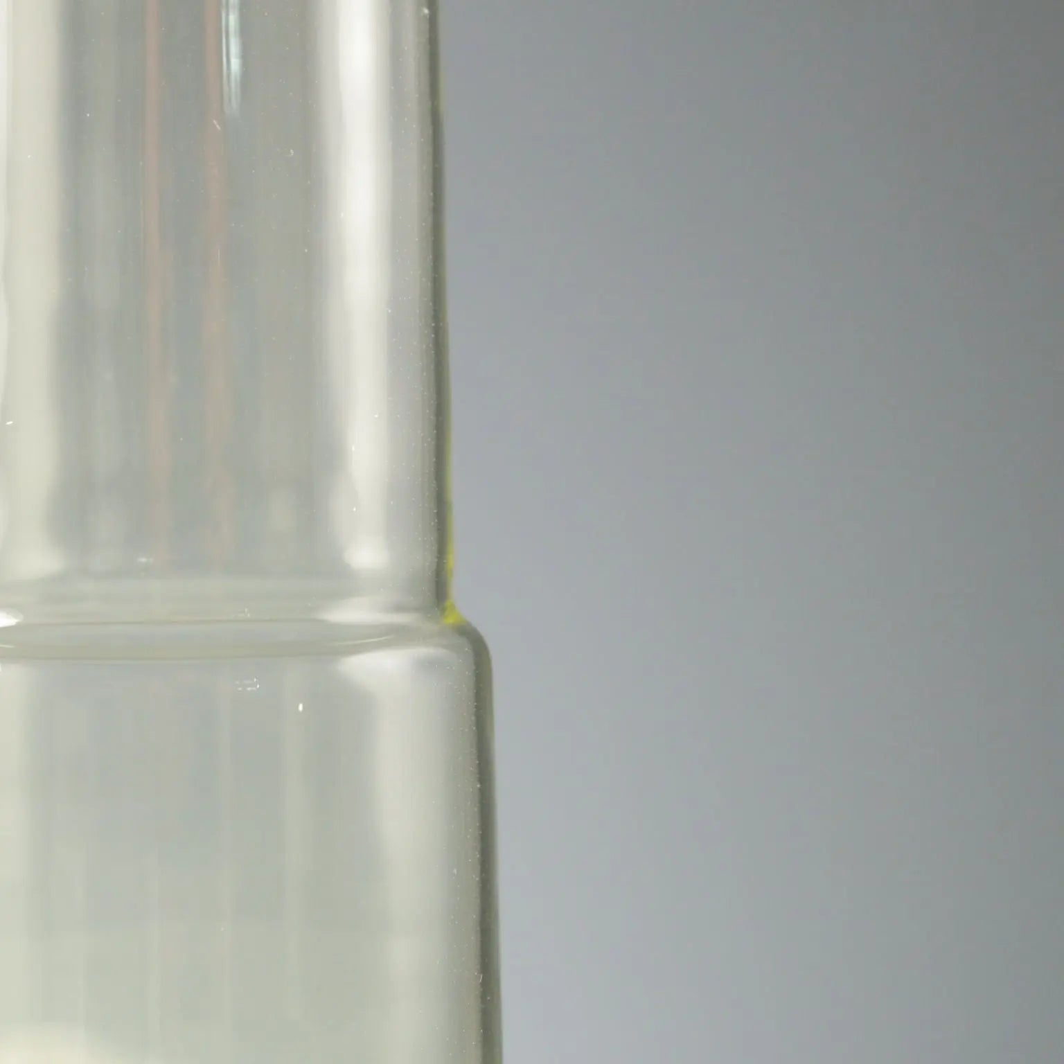 Vintage Glass Bottle Carlo Moretti Murano Manufacture Italy 1980s