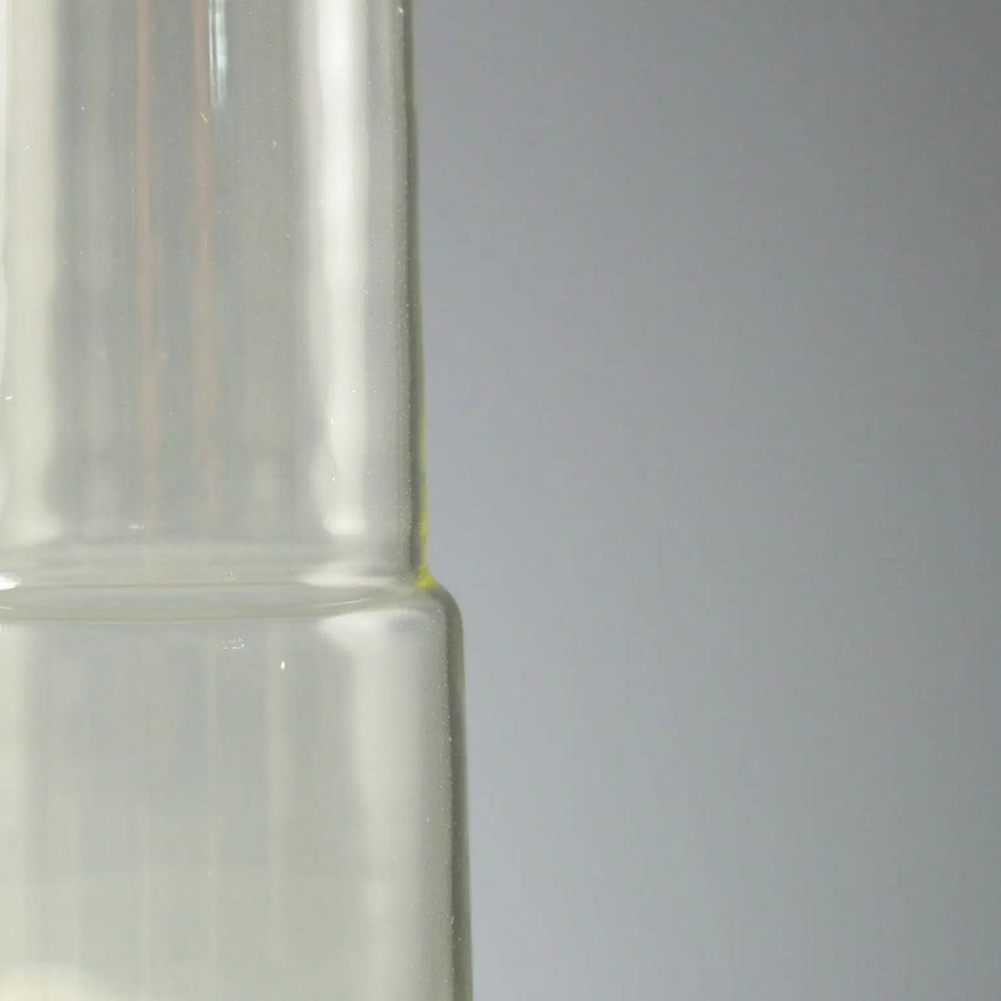 Vintage Glass Bottle Carlo Moretti Murano Manufacture Italy 1980s