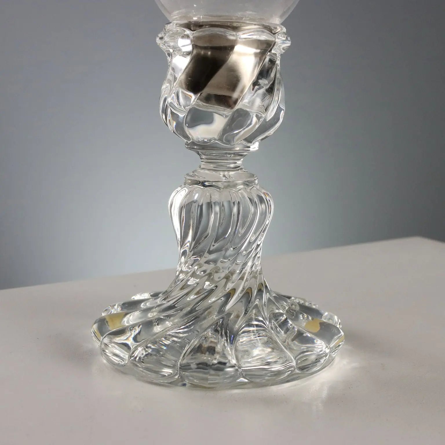 Antique Candle-Holders Baccarat Crystal Decorations XX Century - France, XX Century | Modernism | 