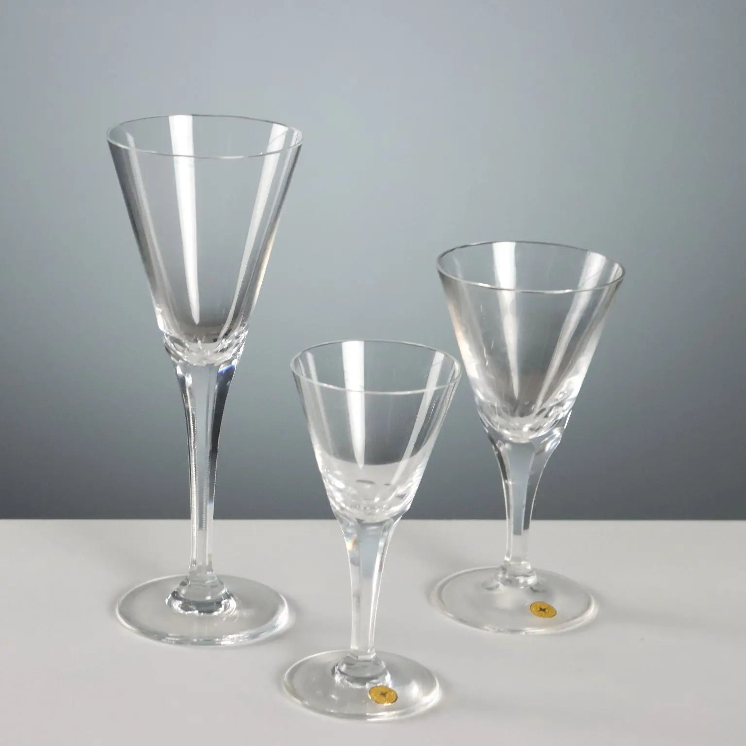 Vintage Crystal Glass Set Josephine Hütte Austria 1950s-1960s - Austria, 1950s-1960s | Modernism | 