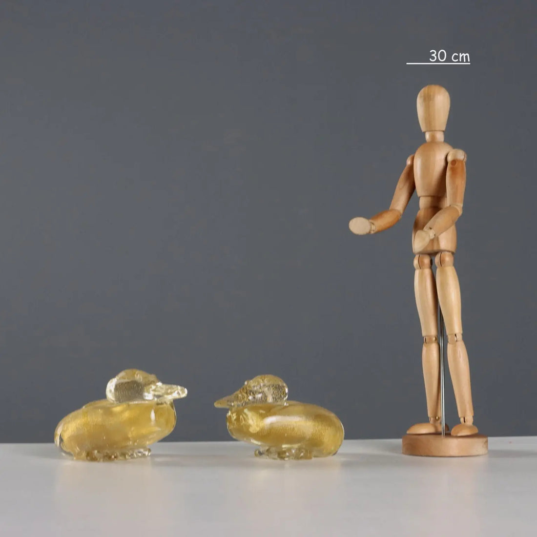 Vintage Ducks Murano Glass Gold Inclusions Design 1950s - Italy, 1950s | Modernism | 
