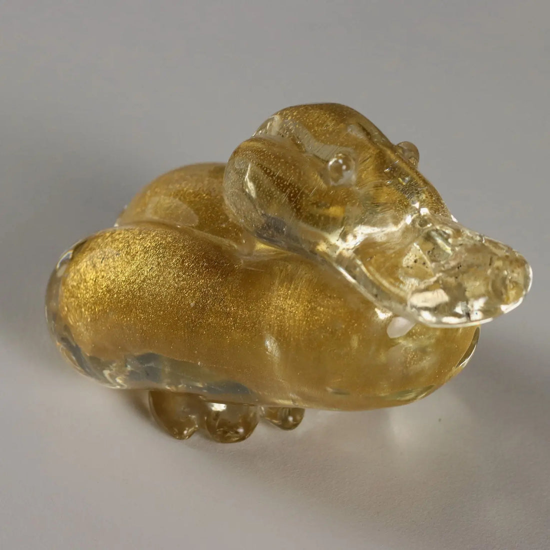 Vintage Ducks Murano Glass Gold Inclusions Design 1950s - Italy, 1950s | Modernism | 