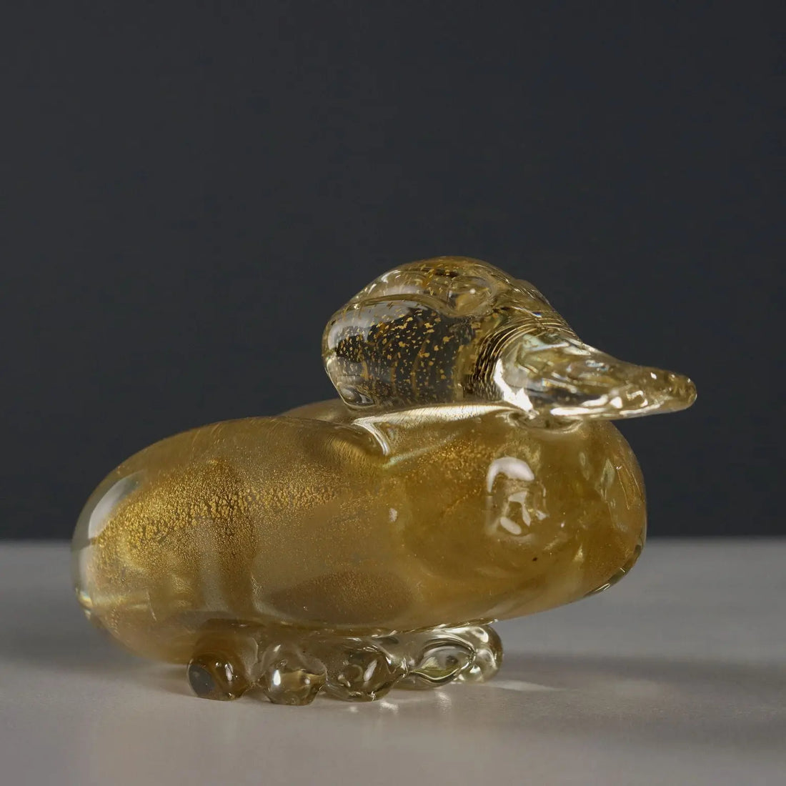 Vintage Ducks Murano Glass Gold Inclusions Design 1950s - Italy, 1950s | Modernism | 