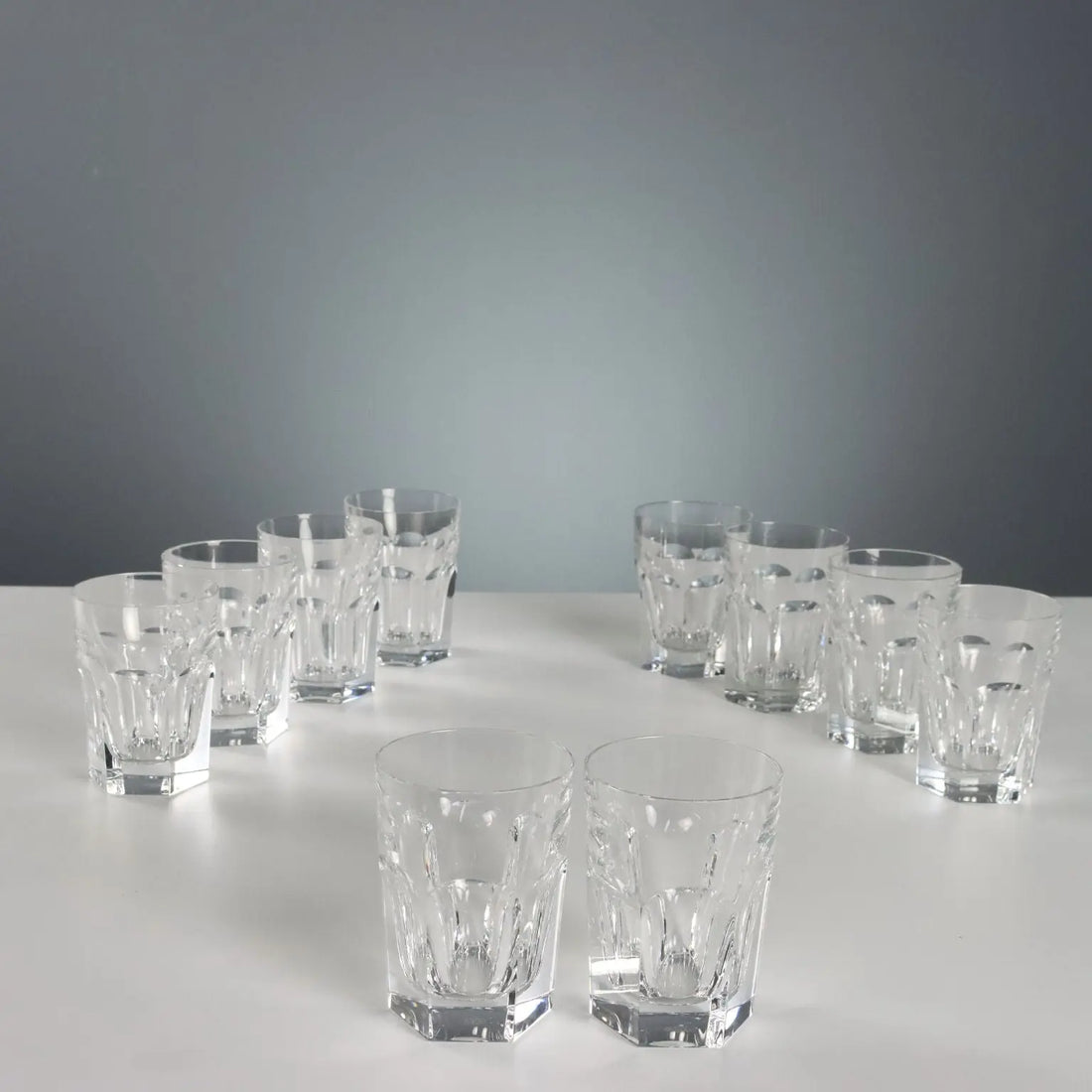 Antique Harcourt Baccarat Glasses Crystal France 1841 - France, XX Century | Modernism | 