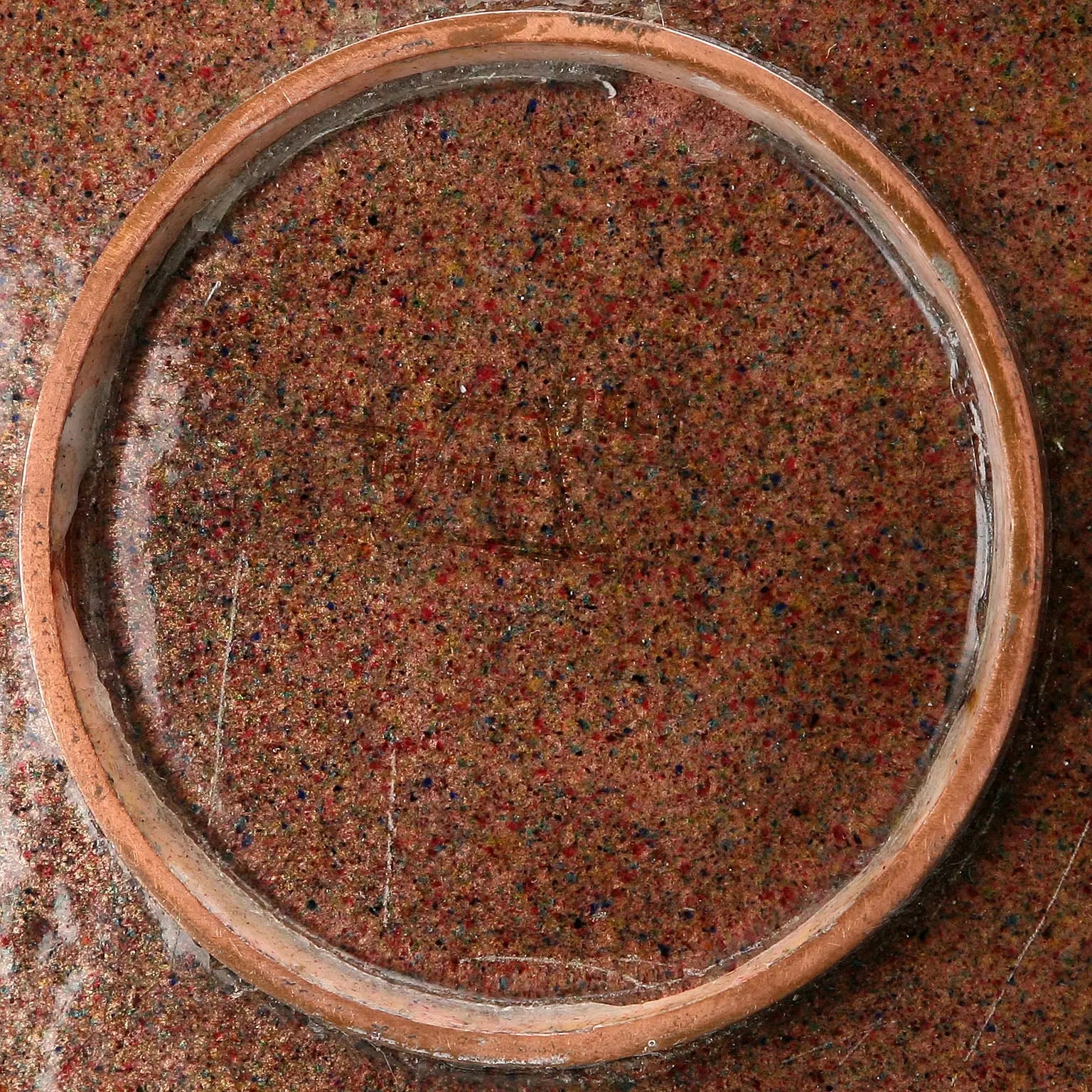 Copper and Enamel Plate Studio Del Campo '50s-'60s