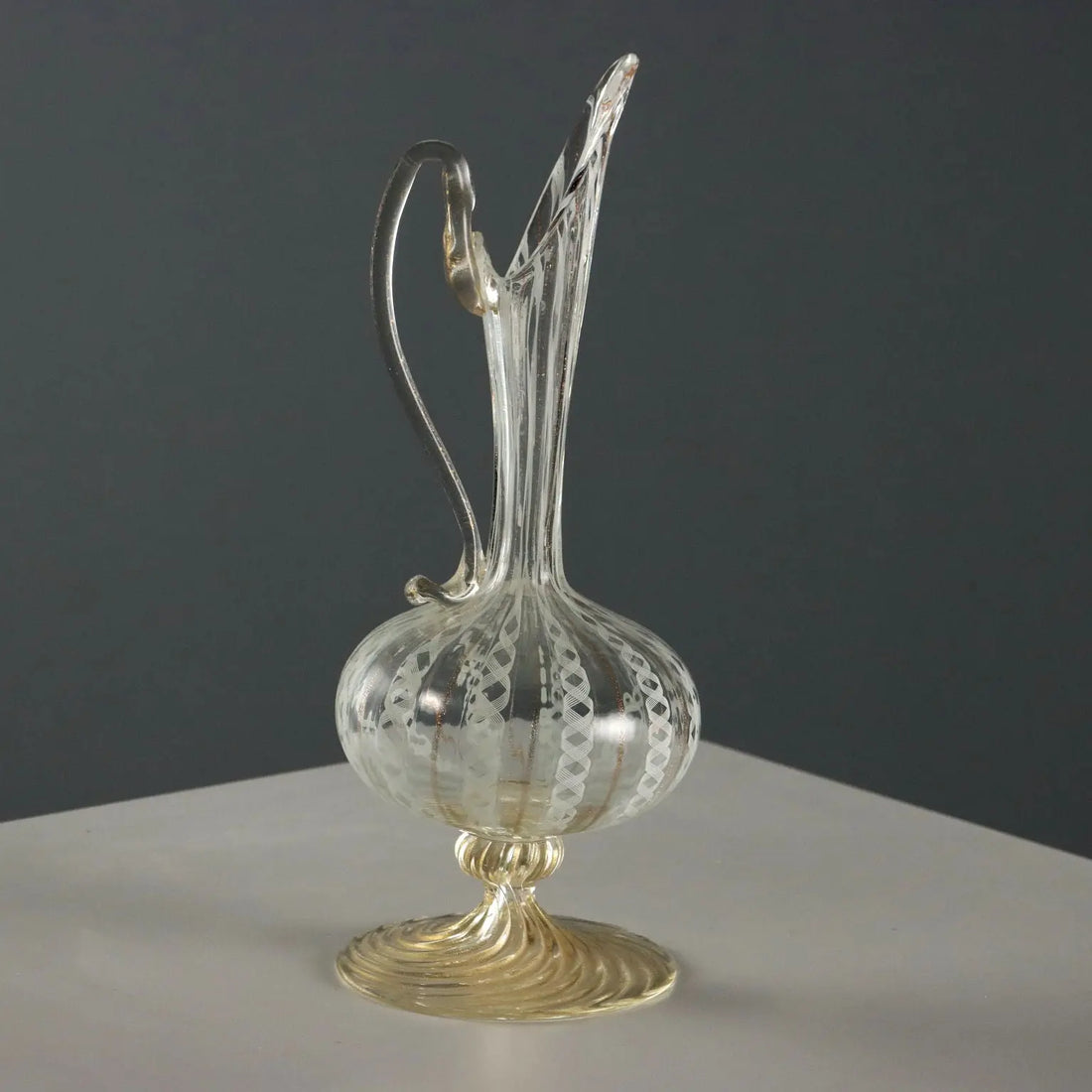 1950s-60s Murano Glass Pitcher