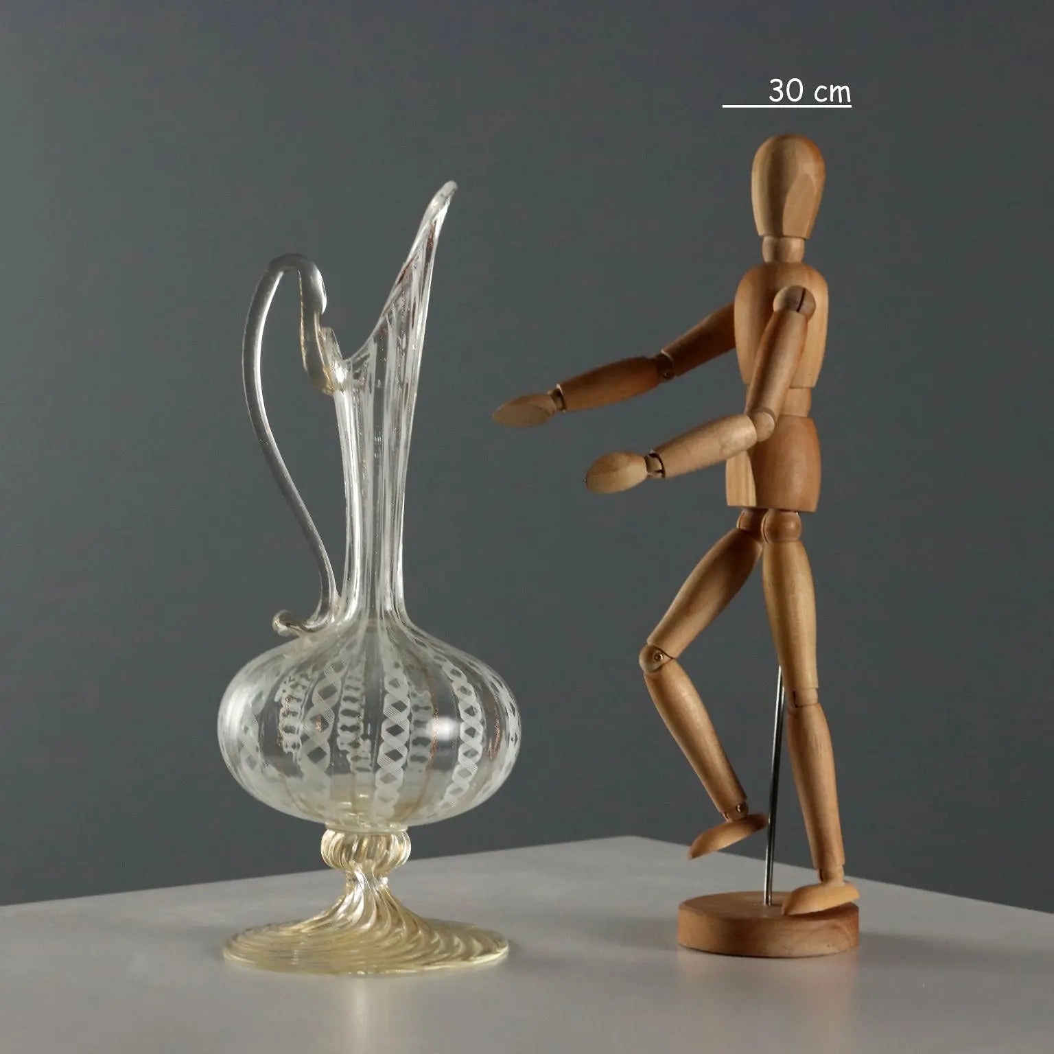 1950s-60s Murano Glass Pitcher