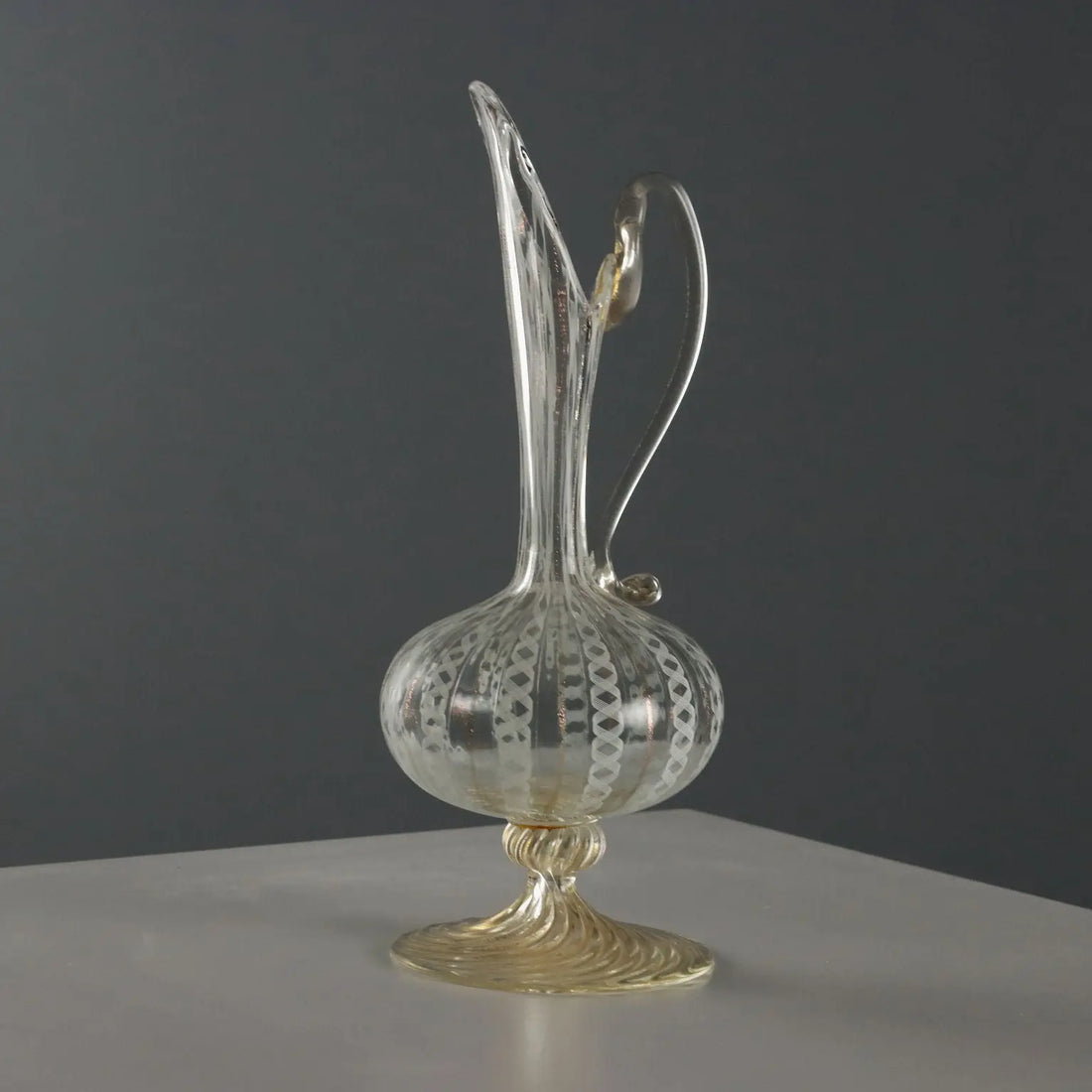 1950s-60s Murano Glass Pitcher