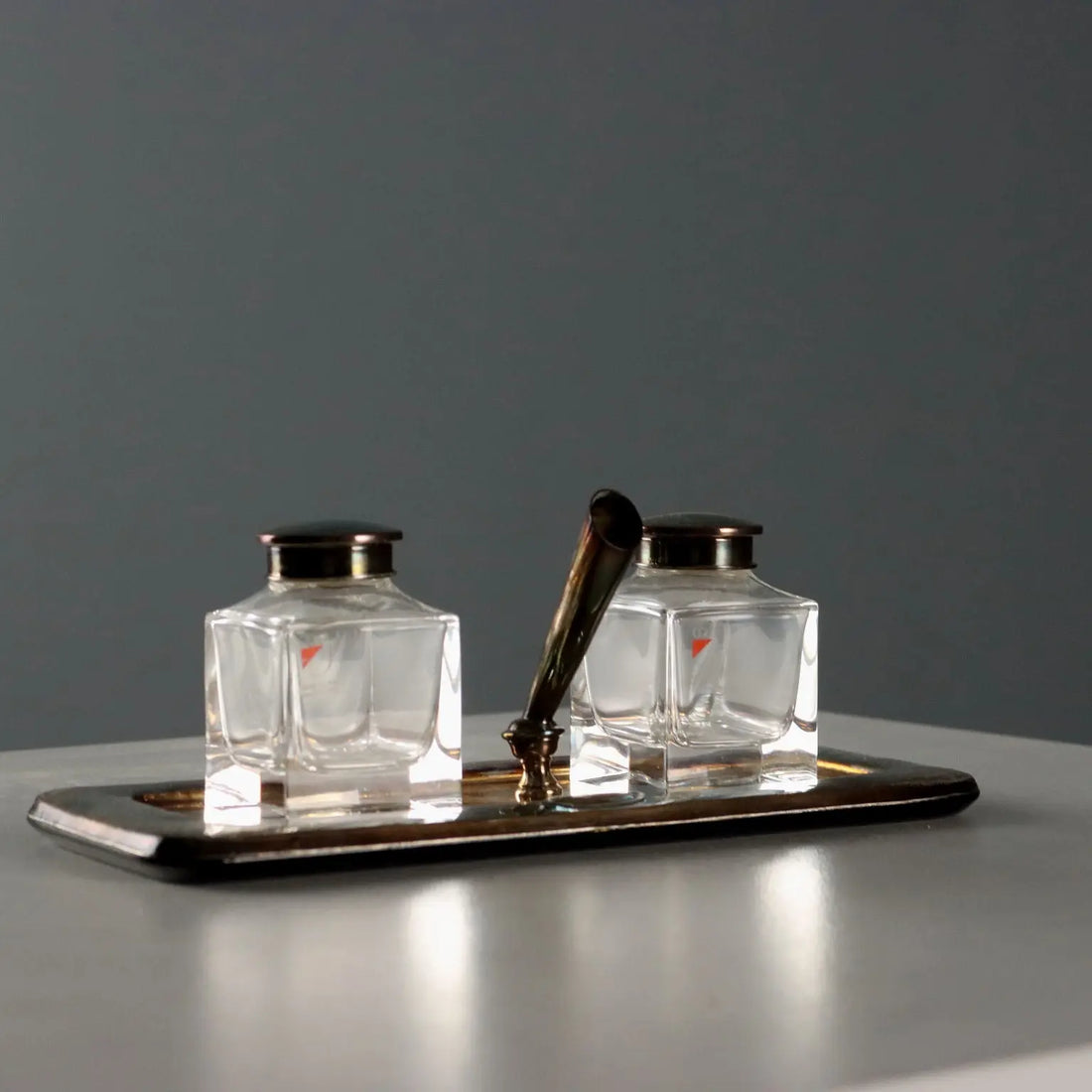 Vintage Inkwell 925 Silver Benito Fani Florence Italy 1970s-1980s