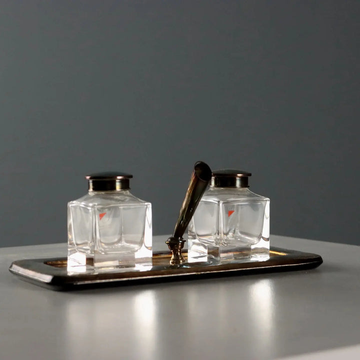 Vintage Inkwell 925 Silver Benito Fani Florence Italy 1970s-1980s