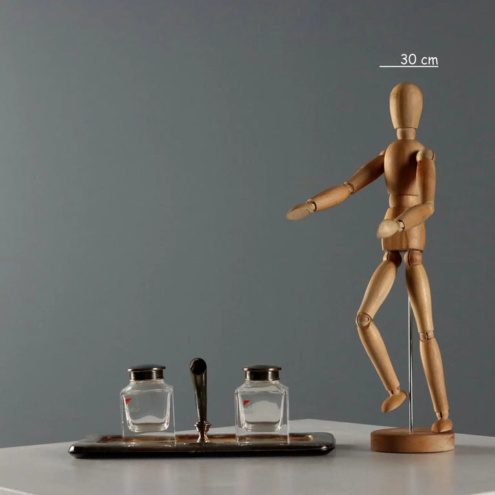 Vintage Inkwell 925 Silver Benito Fani Florence Italy 1970s-1980s