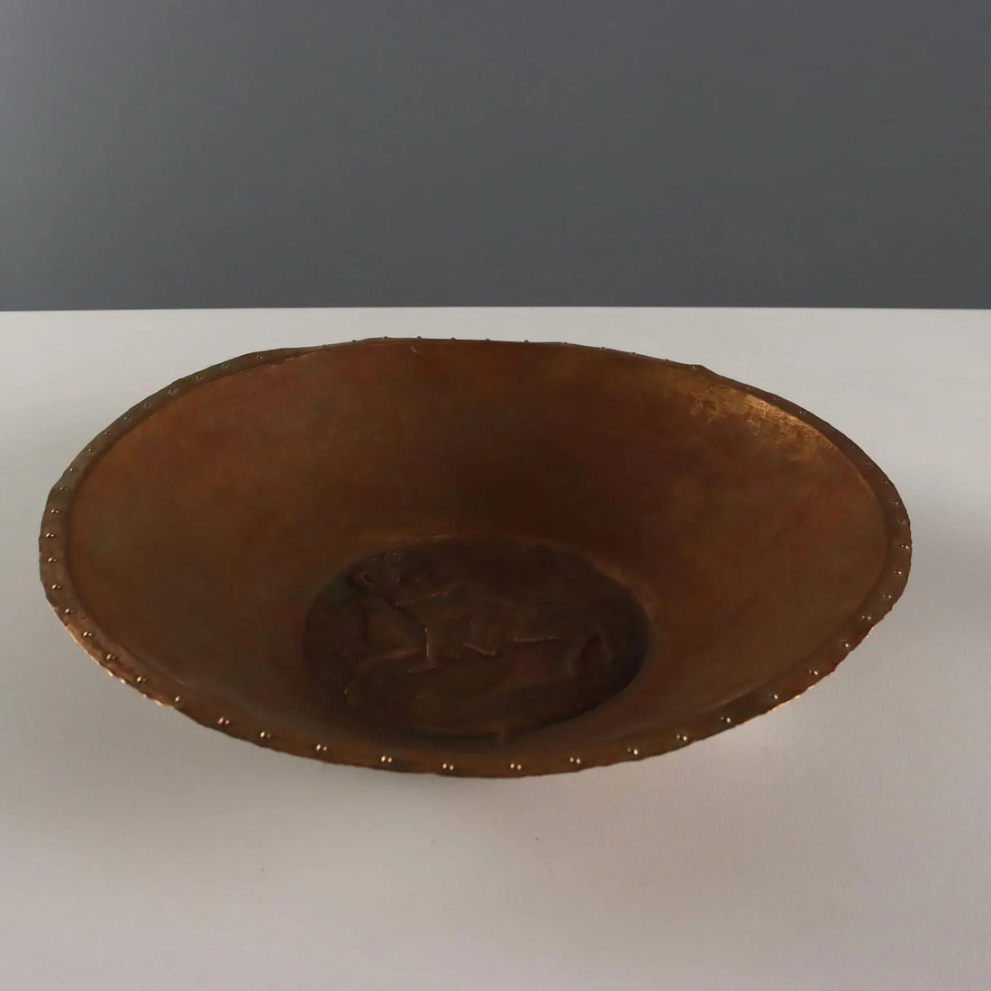 Copper Plate by Attilio Nani - Italy 1900s