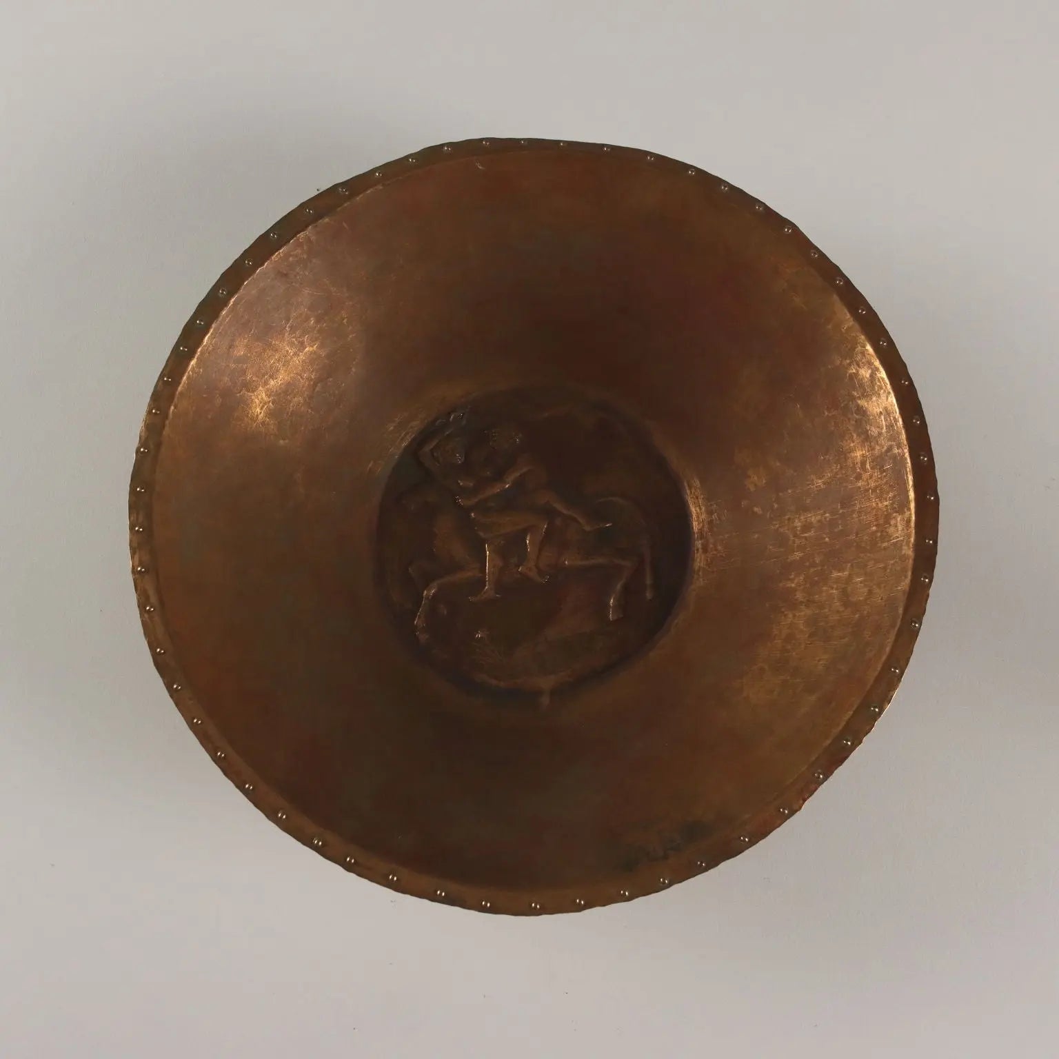 Copper Plate by Attilio Nani - Italy 1900s