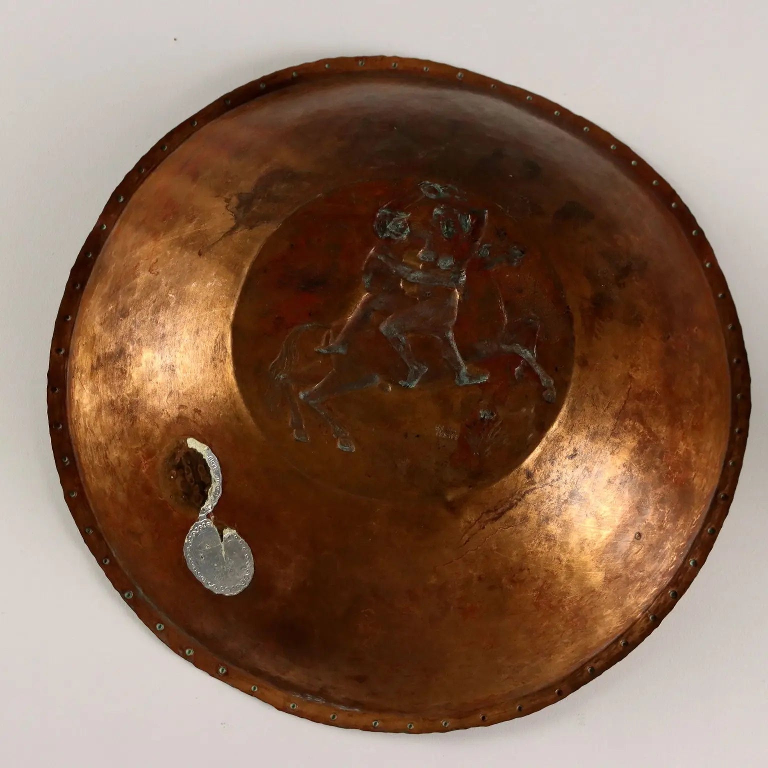 Copper Plate by Attilio Nani - Italy 1900s