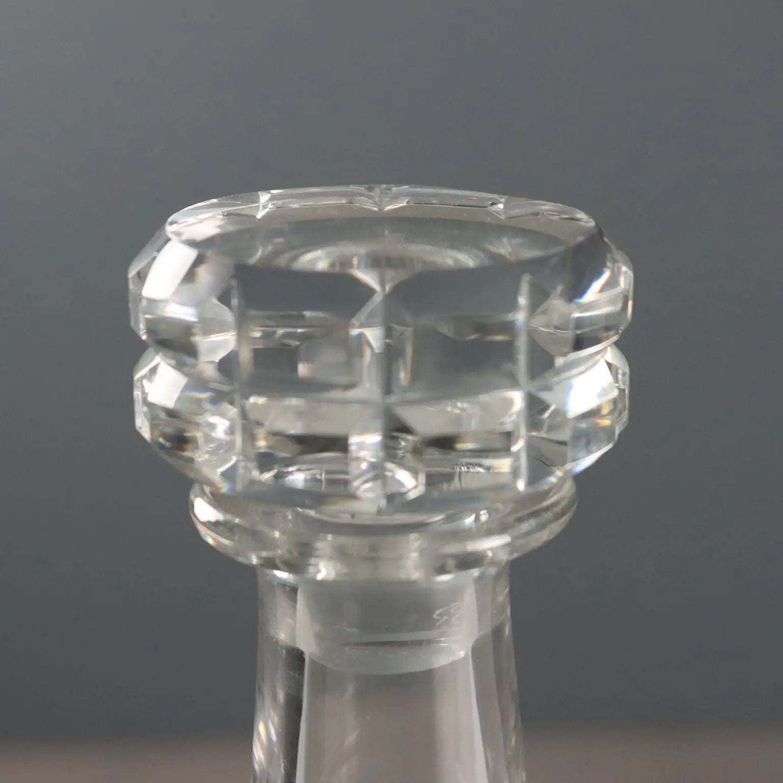 Baccarat Crystal Bottle - France 20th Century