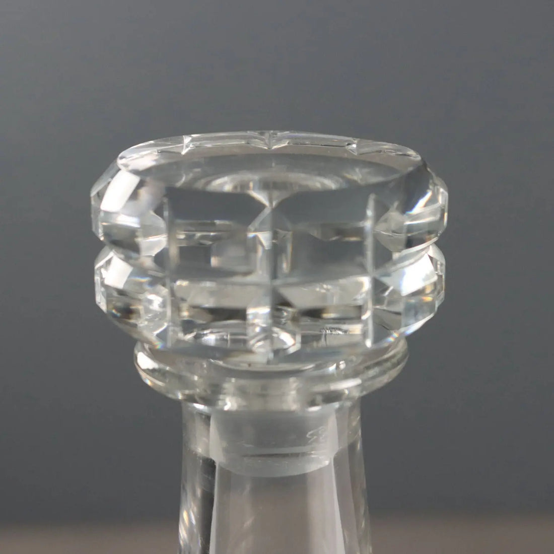 Baccarat Crystal Bottle - France 20th Century