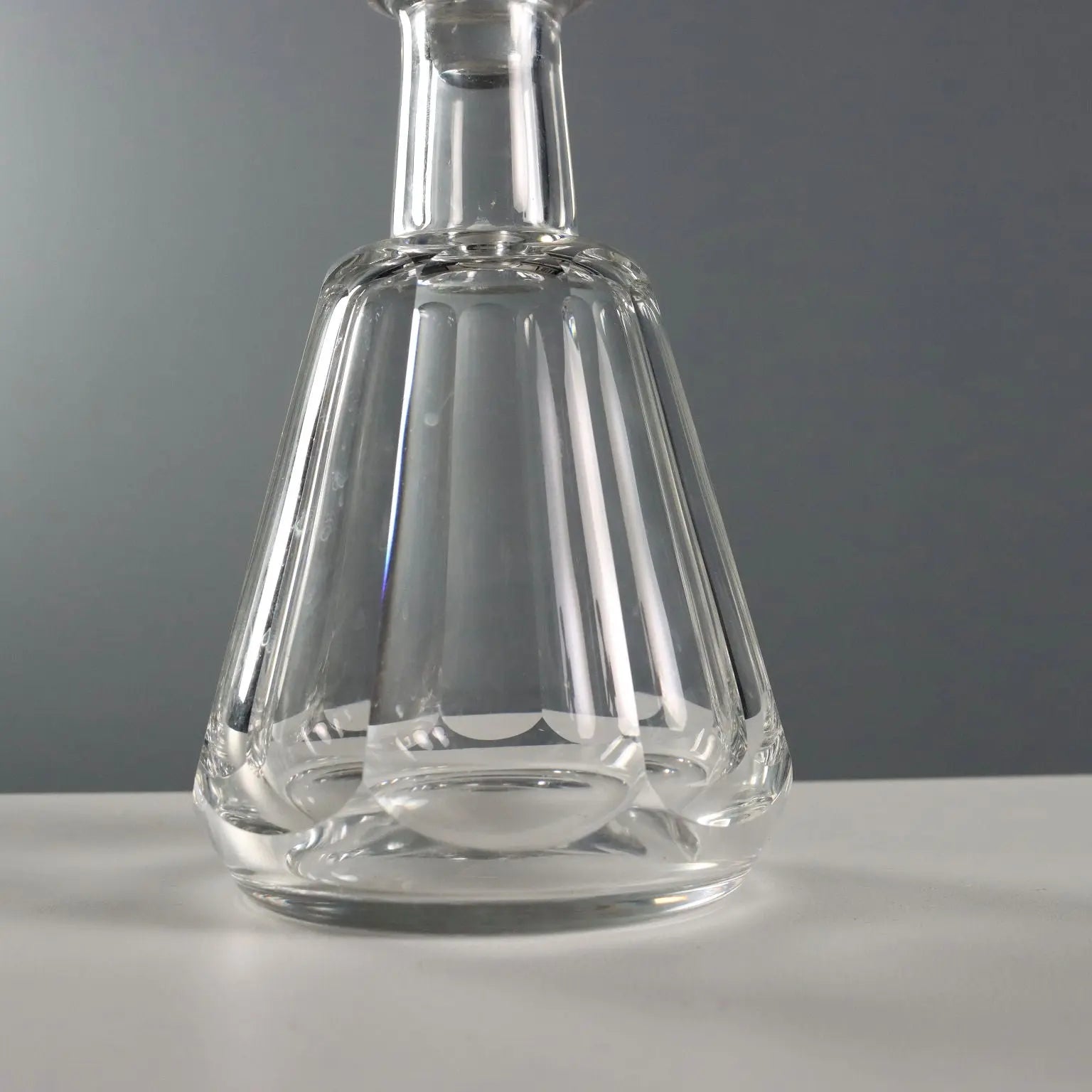 Baccarat Crystal Bottle - France 20th Century