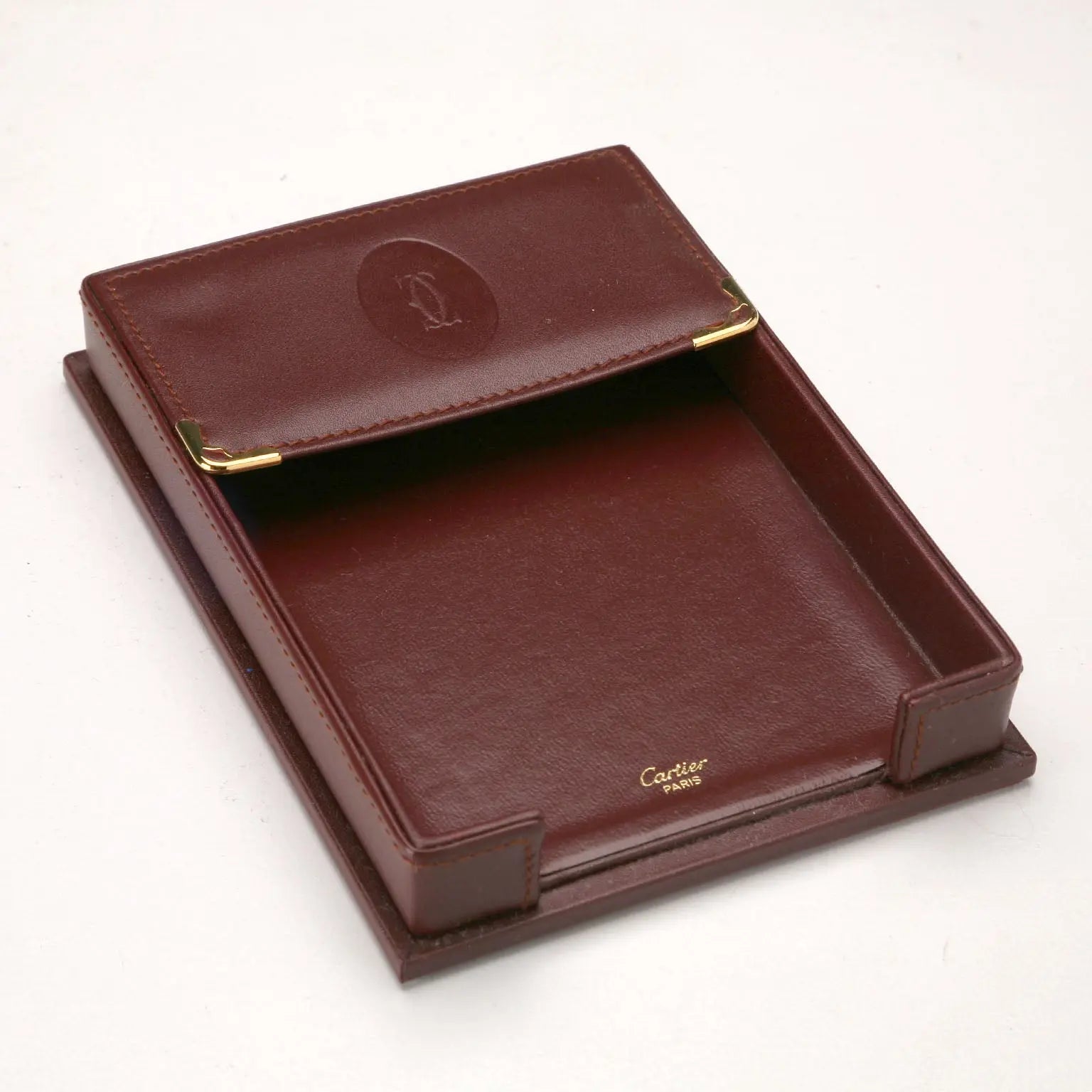 Les Must de Cartier Letter Paper Holder France 1980s-1990s - France, 1980s-1990s | Modernism | 