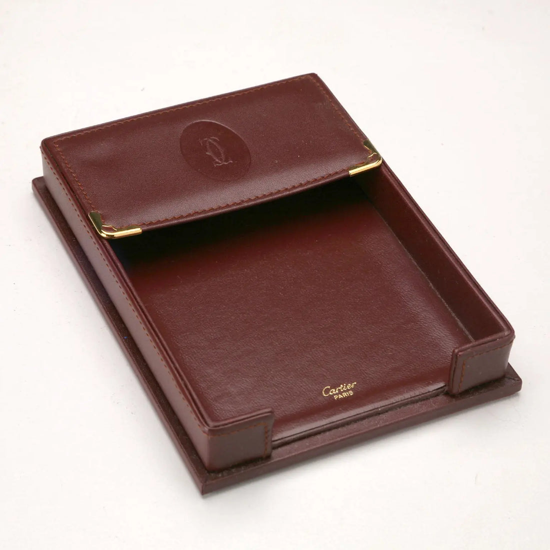 Les Must de Cartier Letter Paper Holder France 1980s-1990s - France, 1980s-1990s | Modernism | 