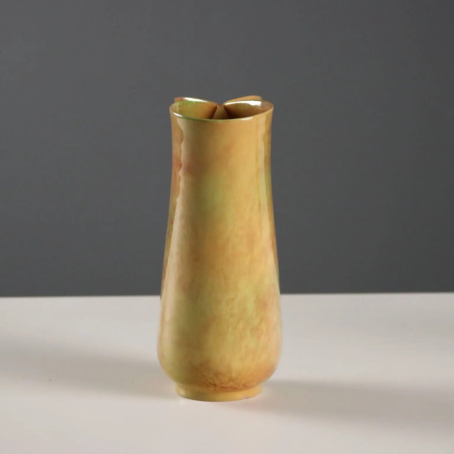 Glazed Umbrian Ceramic Vase 1980s